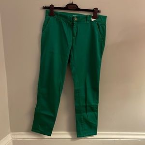 Green Zara Chinos
